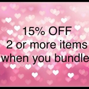Bundle and Save $$